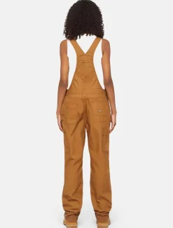 Women Dickies Work Dungarees & Coveralls*Coated Canvas Double Front Bib