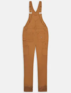 Women Dickies Work Dungarees & Coveralls*Coated Canvas Double Front Bib