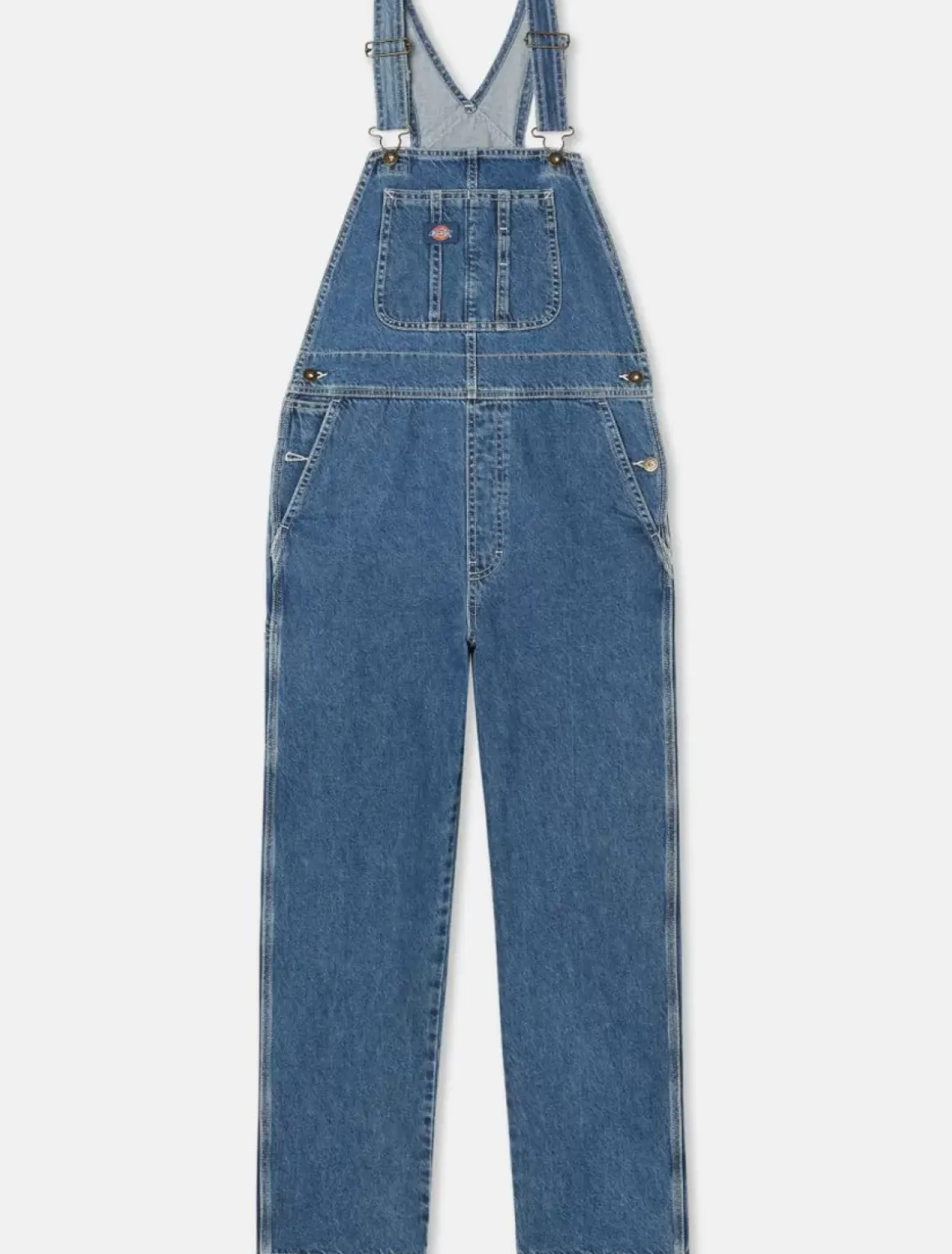 Women Dickies Bib Overalls|Denim*Denim Classic Bib