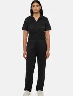 Women Dickies Work Dungarees & Coveralls*Flex Short Sleeve Coveralls