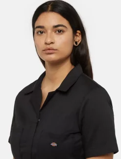 Women Dickies Work Dungarees & Coveralls*Flex Short Sleeve Coveralls