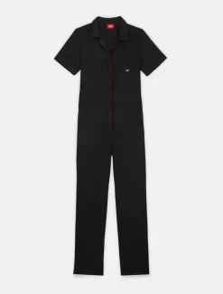 Women Dickies Work Dungarees & Coveralls*Flex Short Sleeve Coveralls