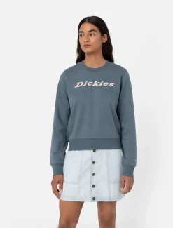 Women Dickies Work Sweatshirts & Hoodies*Heavyweight Wordmark Crew Neck Fleece