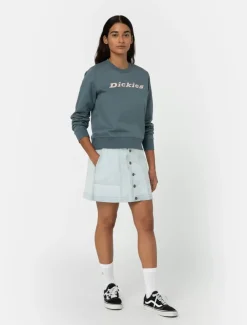 Women Dickies Work Sweatshirts & Hoodies*Heavyweight Wordmark Crew Neck Fleece