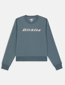 Women Dickies Work Sweatshirts & Hoodies*Heavyweight Wordmark Crew Neck Fleece