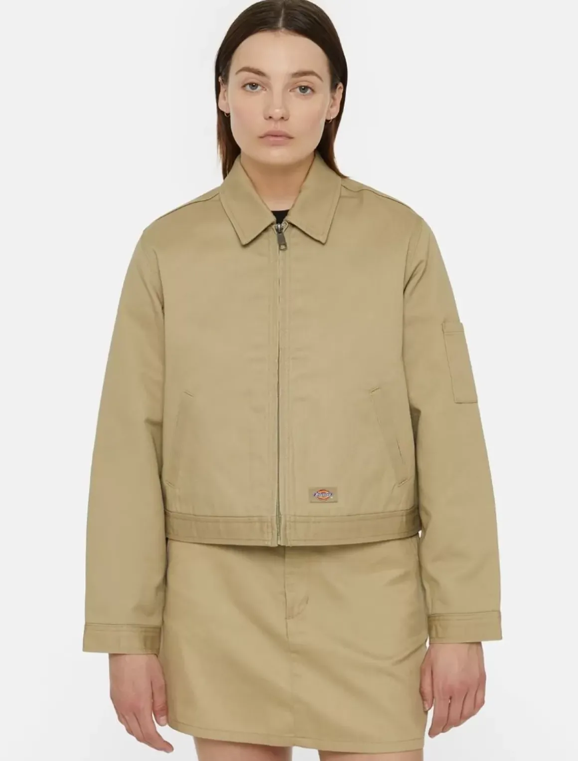 Women Dickies Eisenhower Jackets|Jackets & Puffers*Lined Eisenhower Cropped Jacket