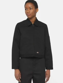 Women Dickies Eisenhower Jackets|Jackets & Puffers*Lined Eisenhower Cropped Jacket