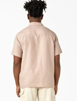 Dickies Collabs & Collections|Shirts*Linen Short Sleeve Work Shirt