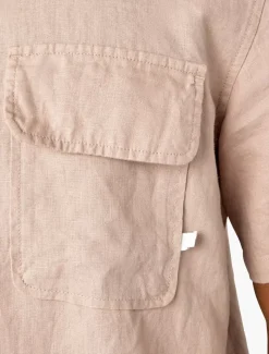 Dickies Collabs & Collections|Shirts*Linen Short Sleeve Work Shirt