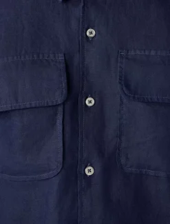 Dickies Collabs & Collections|Shirts*Linen Short Sleeve Work Shirt