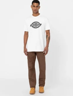 Dickies Work T-shirts*Logo Heavyweight Short Sleeve T-Shirt