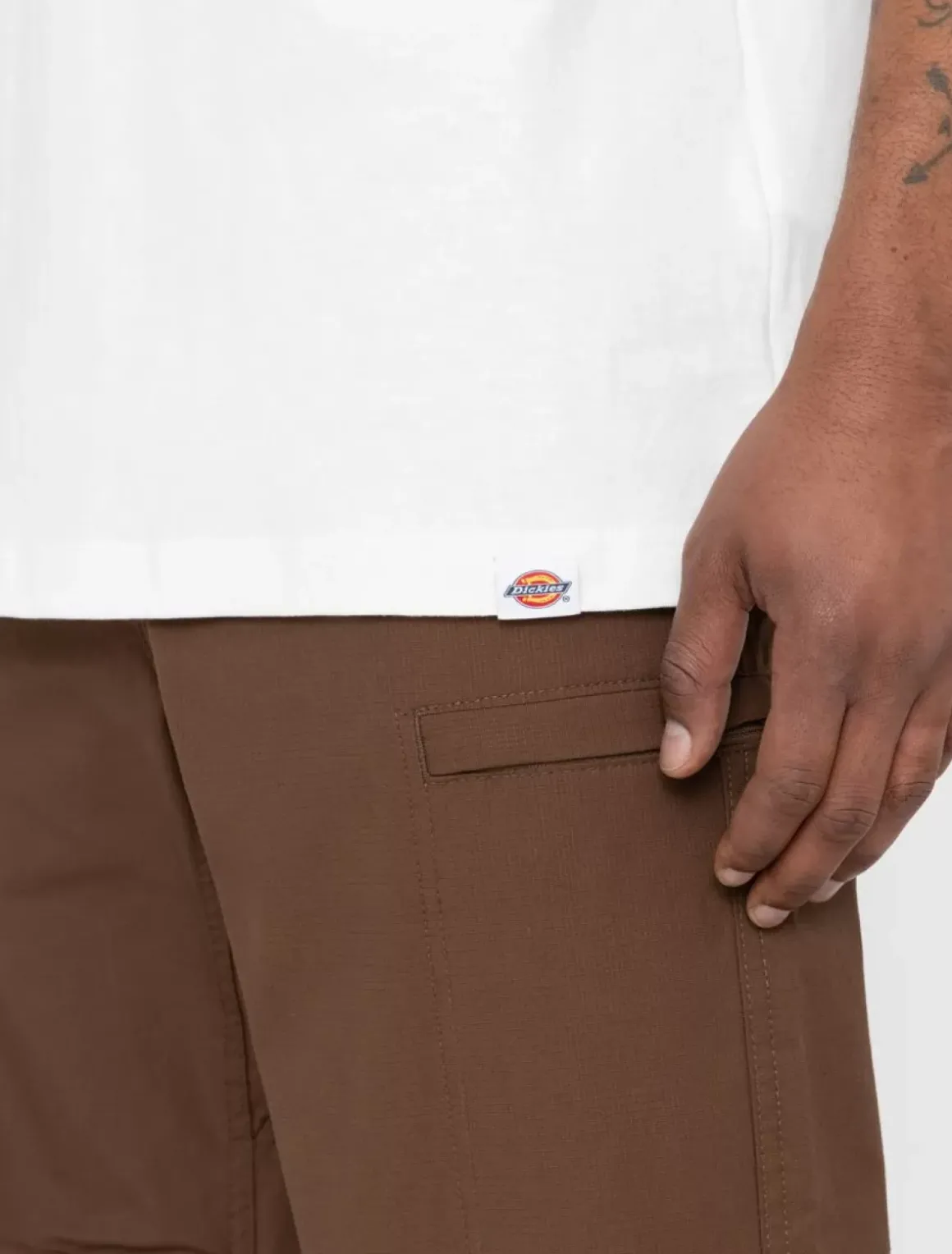 Dickies Work T-shirts*Logo Heavyweight Short Sleeve T-Shirt