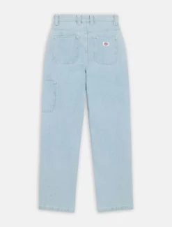 Women Dickies Denim|Trousers*Madison Double Knee Denim Trousers
