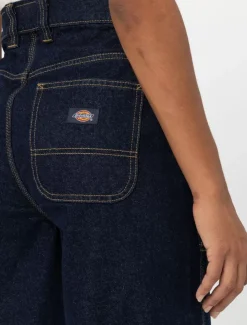 Women Dickies Denim|Trousers*Madison Double Knee Denim Trousers