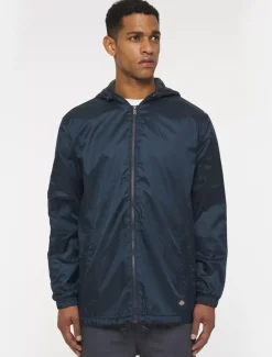 Dickies Work Jackets*Nylon Hooded Fleece-Lined Jacket