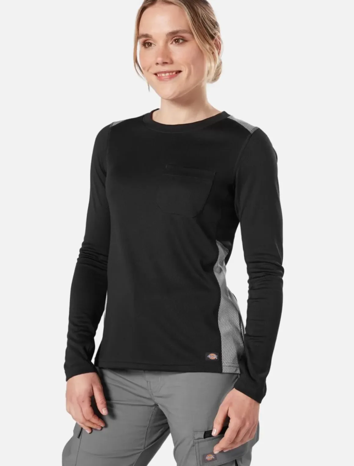 Women Dickies Work T-shirts*Performance Temp-Iq 365 T-Shirt
