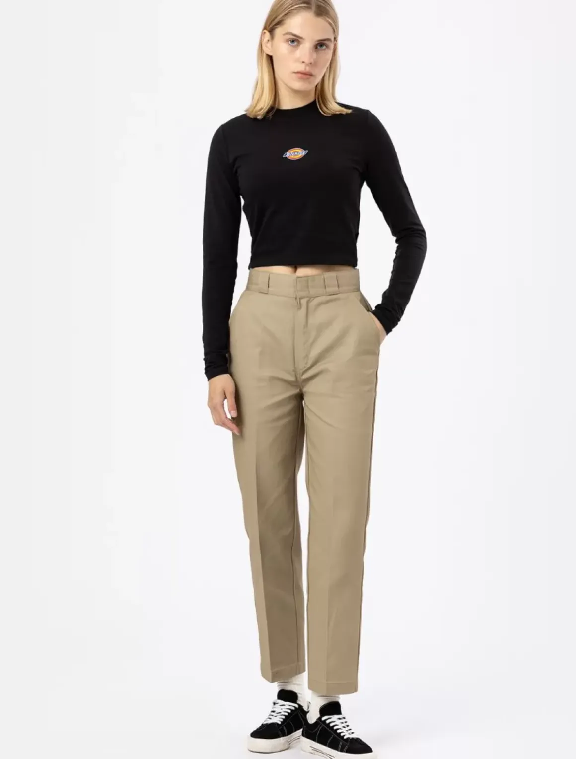 Women Dickies Trousers*Phoenix Cropped Trousers