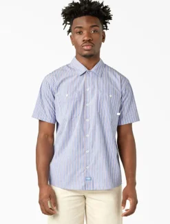 Dickies Collabs & Collections|Shirts*Poplin Short Sleeve Service Shirt