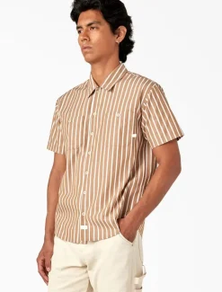 Dickies Collabs & Collections|Shirts*Poplin Short Sleeve Service Shirt