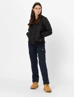 Women Dickies Work Jackets*Quilted Bomber Jacket