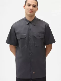Women Dickies Work Shirts|Work Shirts*Short Sleeve Work Shirt