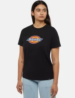 Women Dickies Work T-shirts*Tricolour Logo T-Shirt