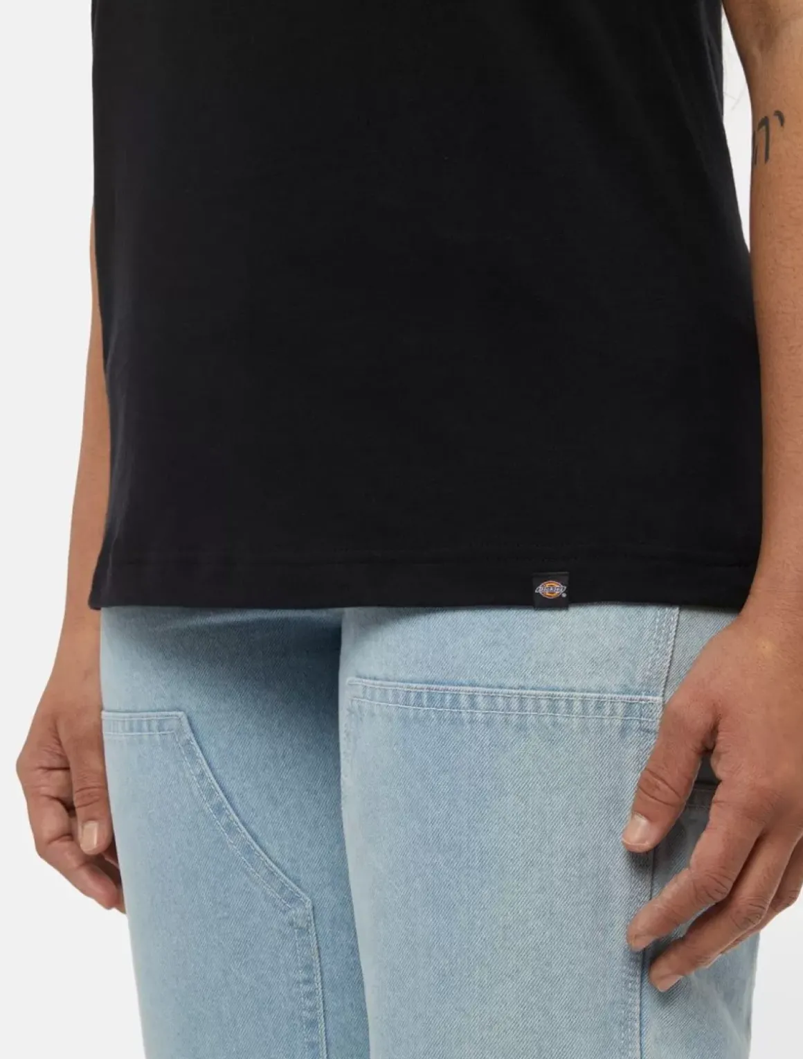 Women Dickies Work T-shirts*Tricolour Logo T-Shirt